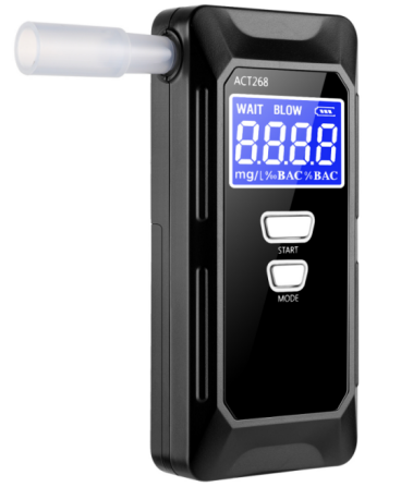 New Style Alcohol test Machine Factory Price Personal Portable Digital Display Breath Alcohol Tester Breathalyzer
