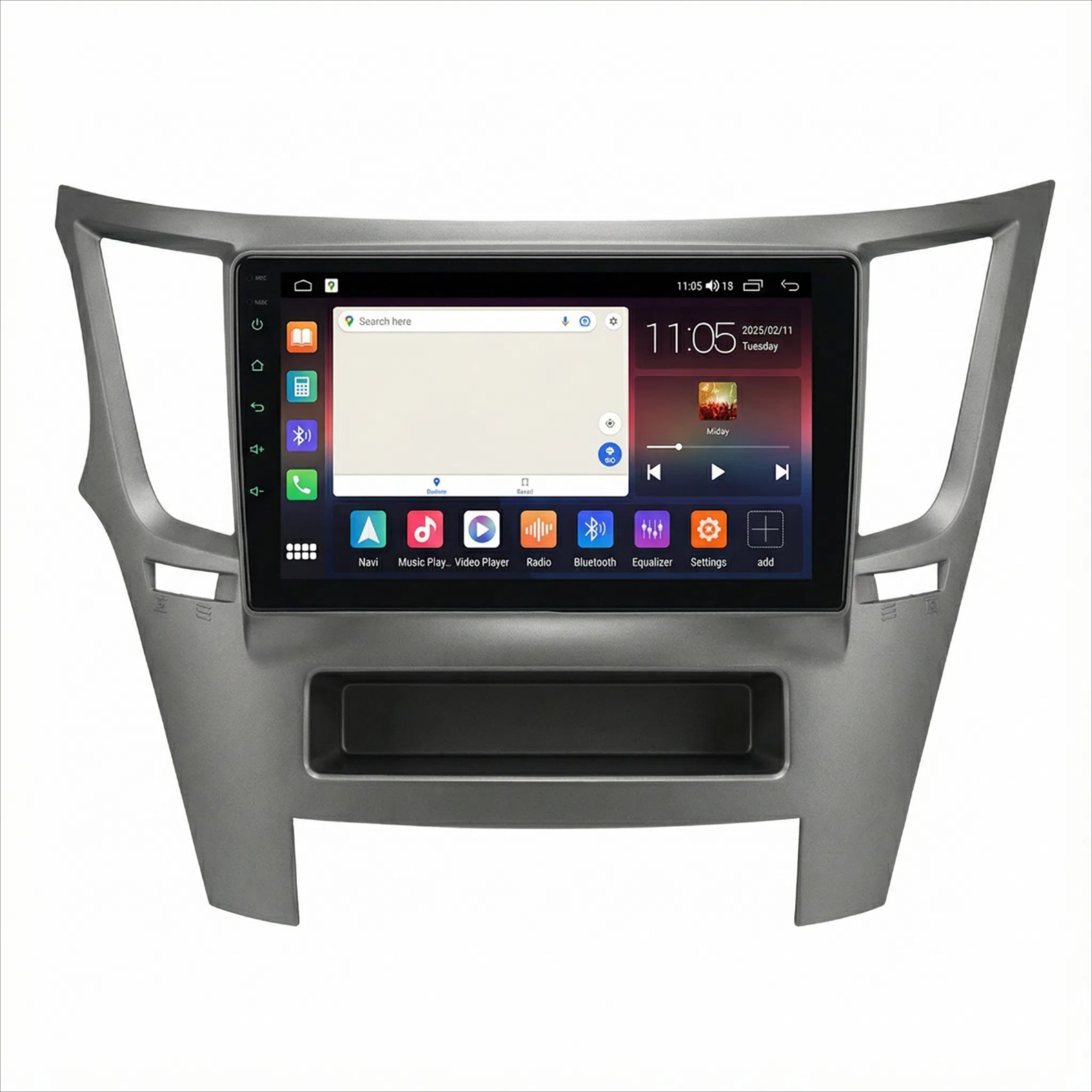 Subaru Outback 2012 Android GPS Navigation Dashboard with Harman Kardin Audio System Left Side 8 Core 8G+128G