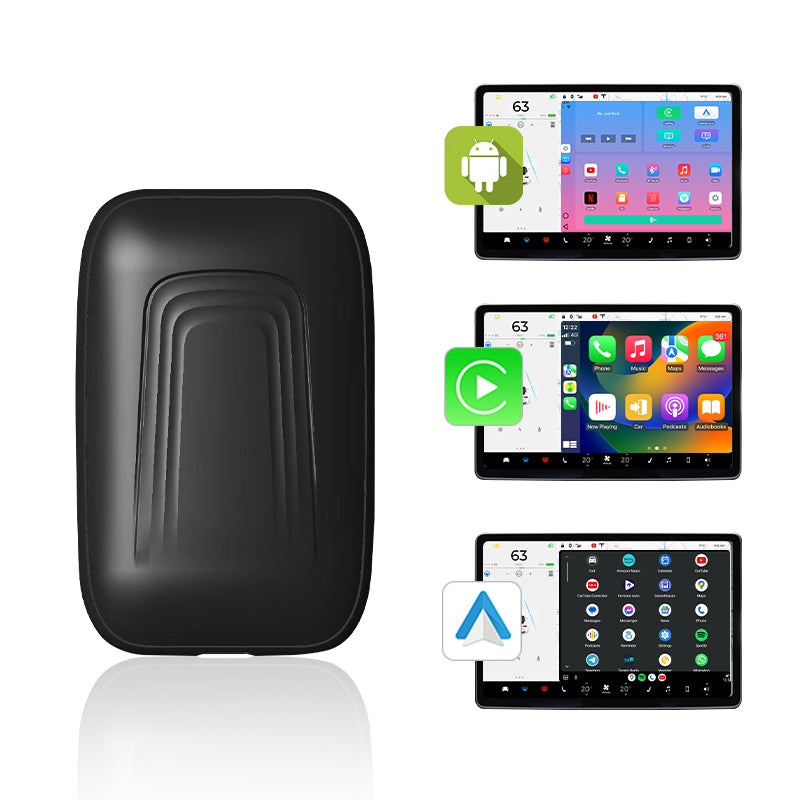 Wireless CarPlay Box for Tesla Model 3/ Y/ S /X Android System with Android Auto and Mirrolink